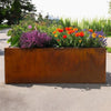 Corten Rectangle Planter