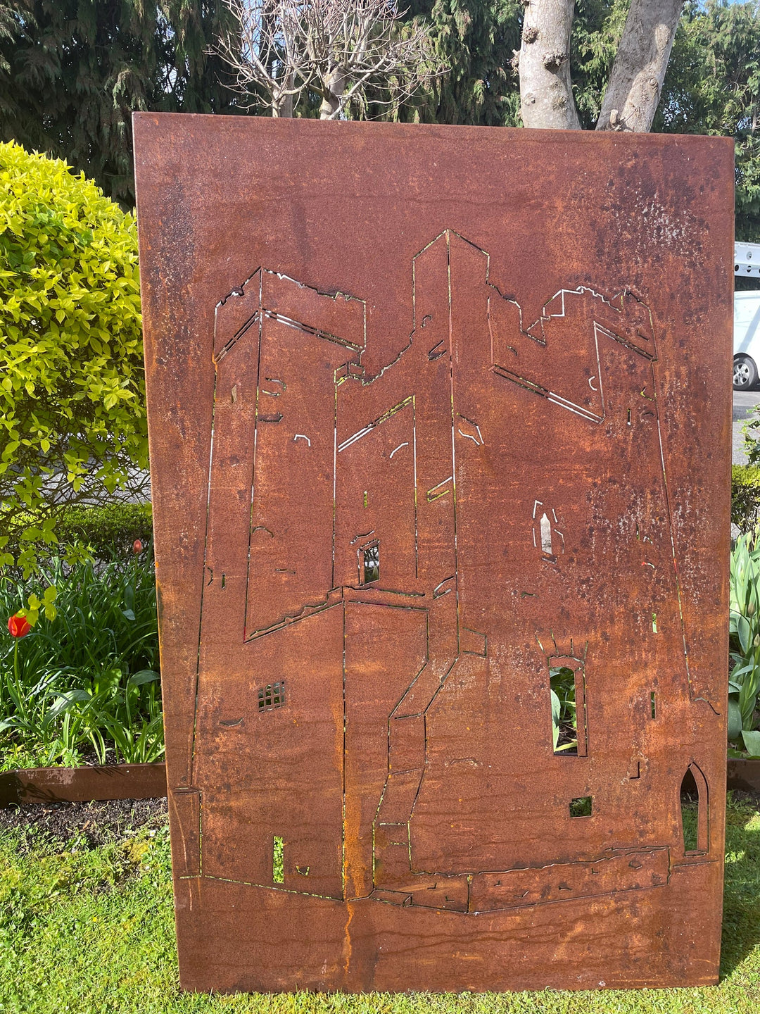 Corten Panel - Castle