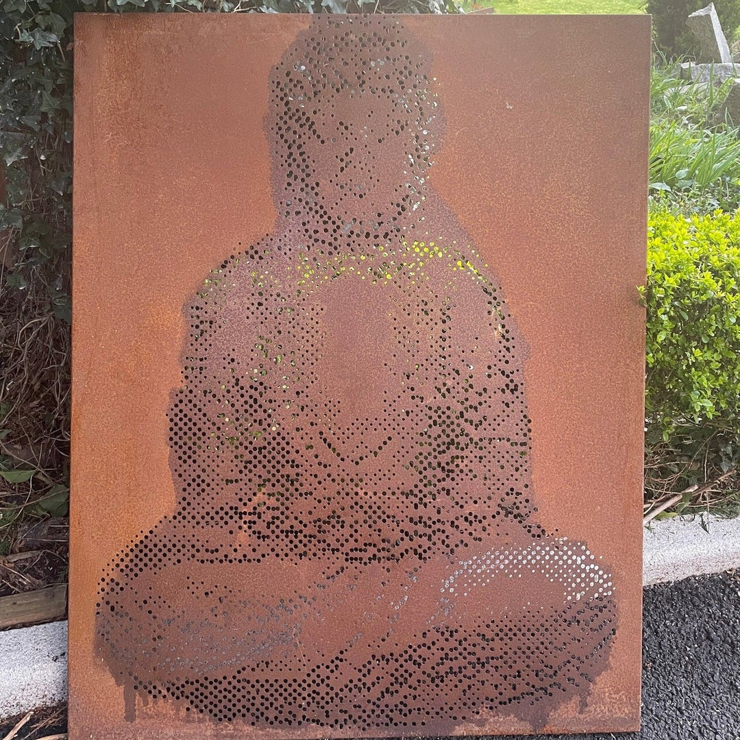 Corten Panel - Budda