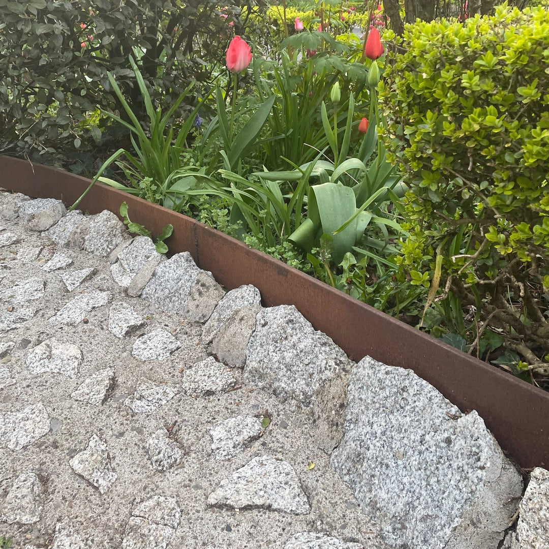 Corten Edging - Bull Top