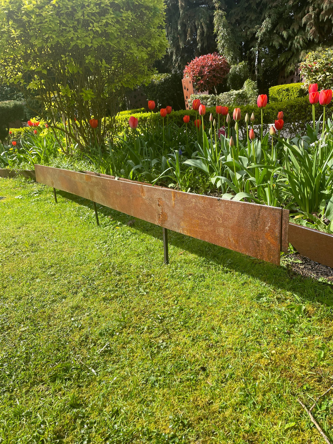 Galvanised Edging - Straight Top