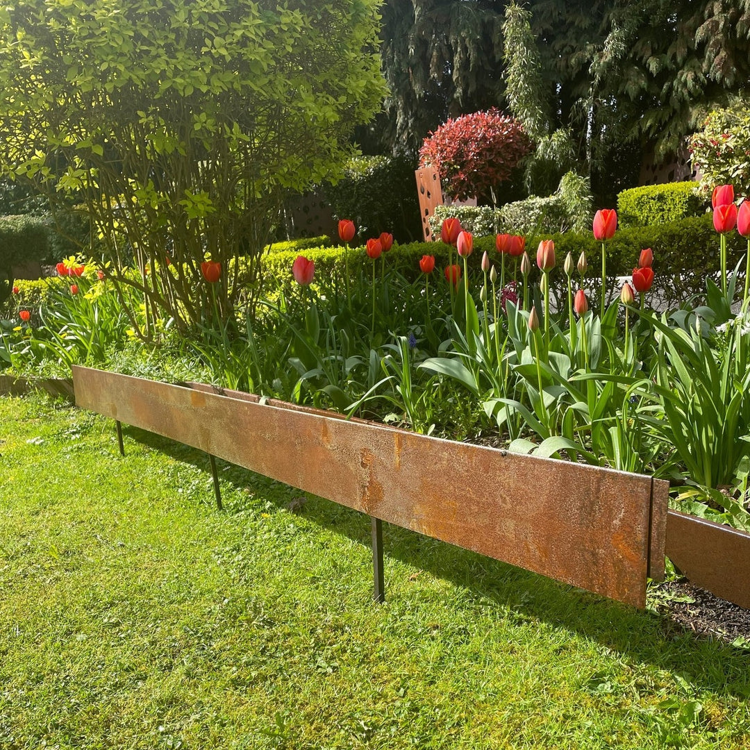 Galvanised Edging - Bull Top