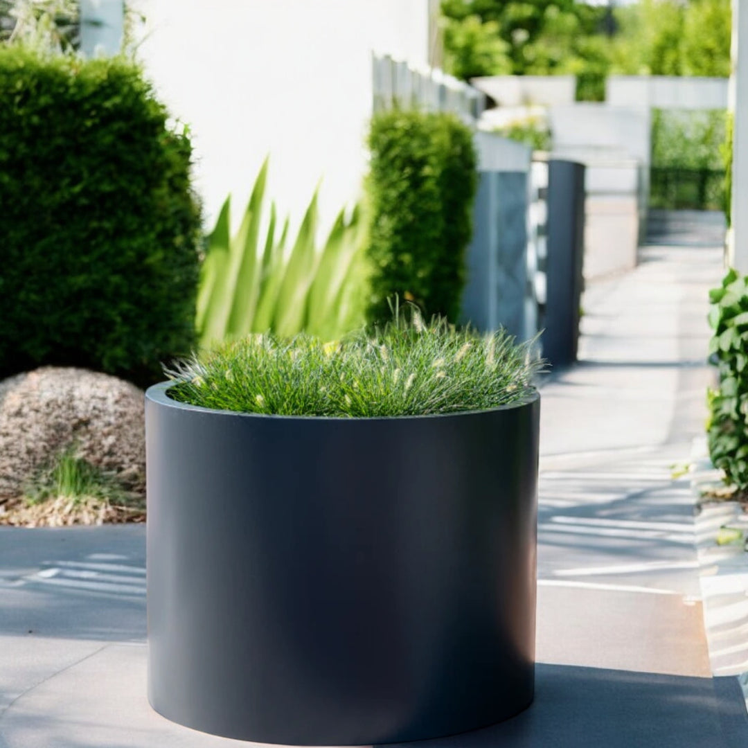 Aluminum Round Planter