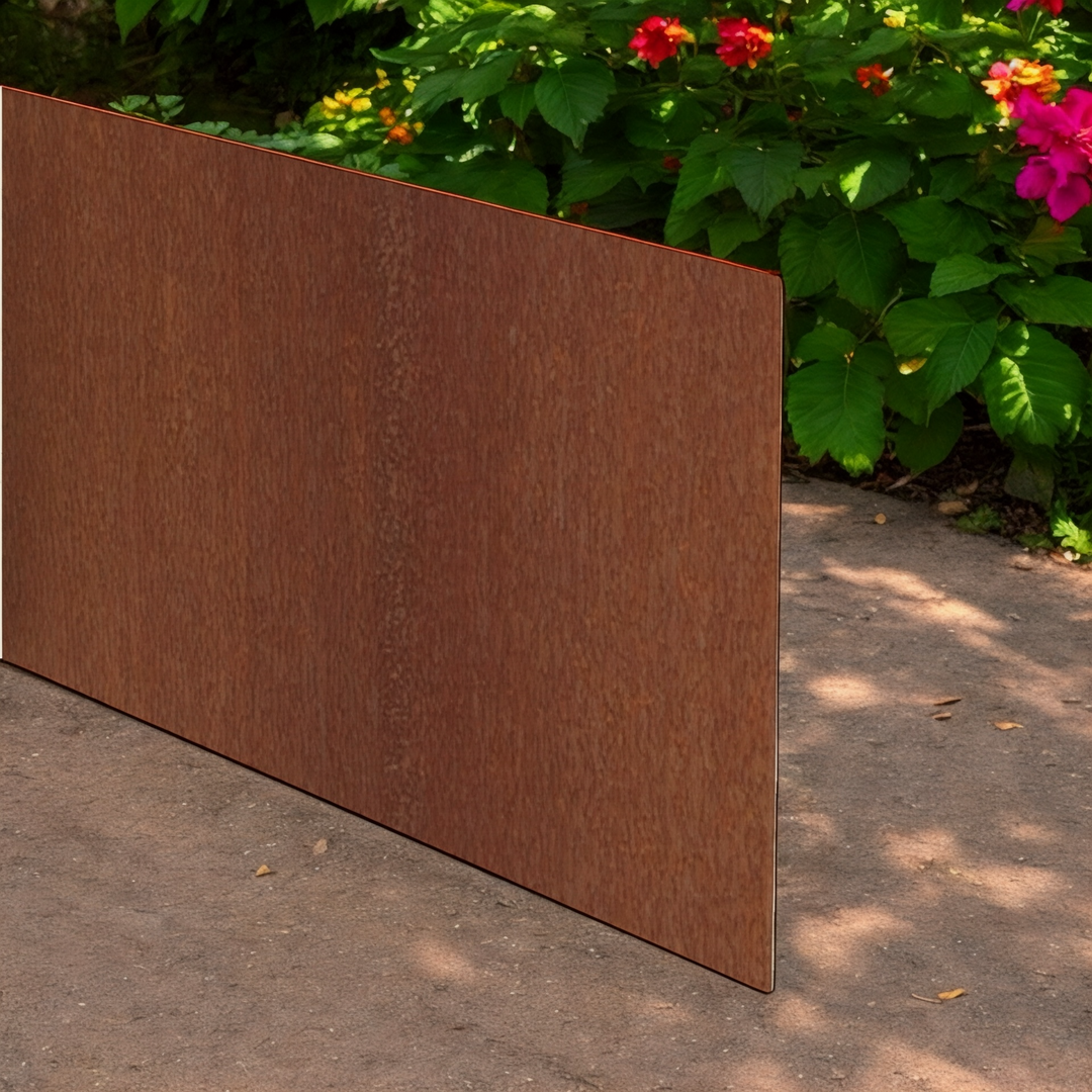 Corten Edging - Straight Top