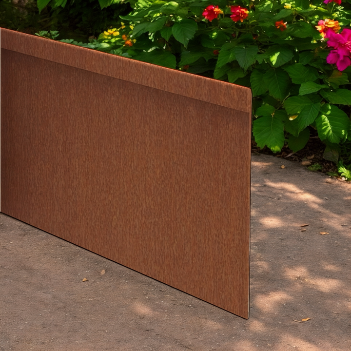 Corten Edging - Bull Top