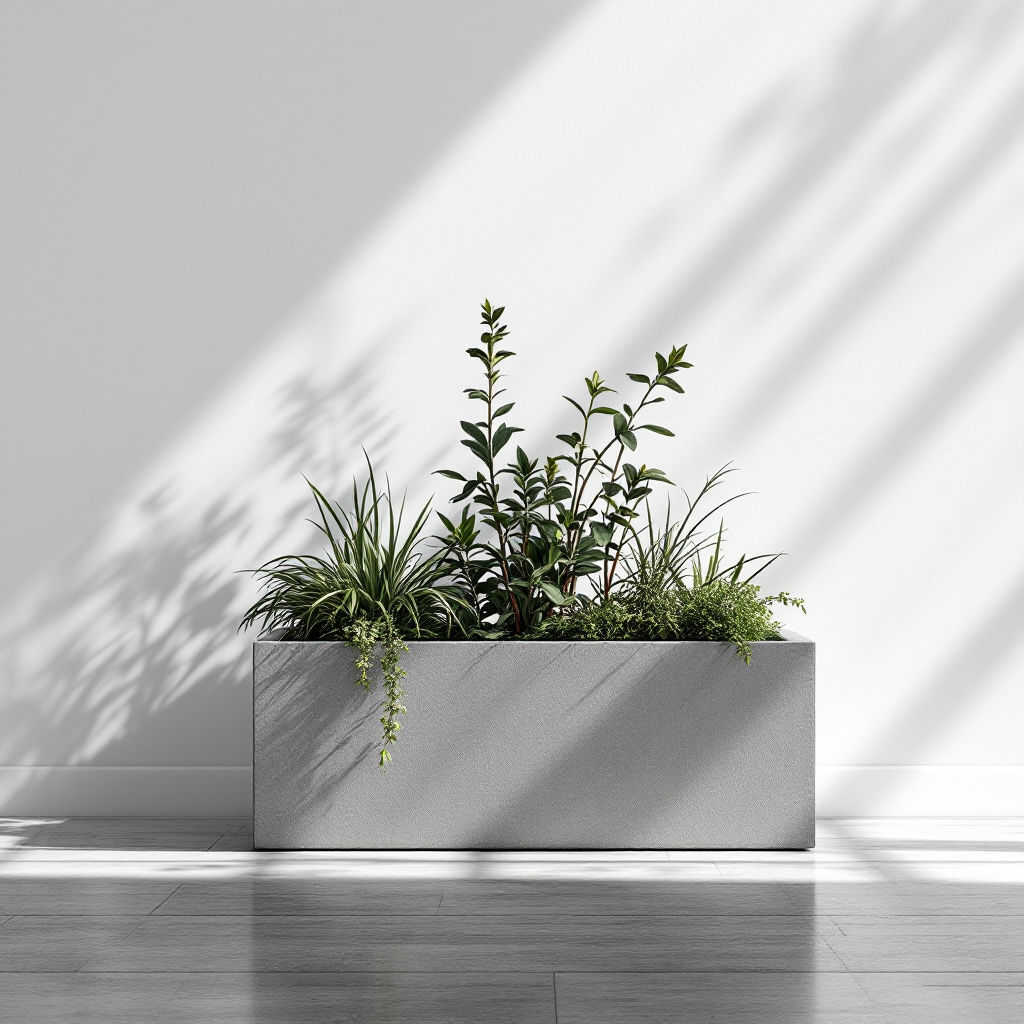 Aluminium Rectangle Planter