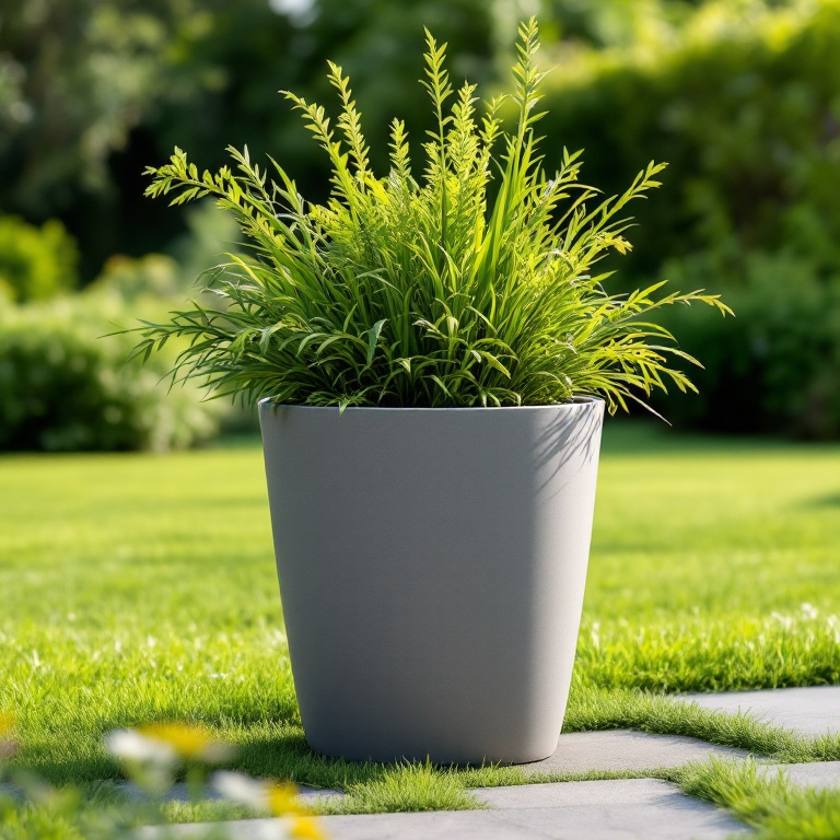 Aluminium Cone Planter