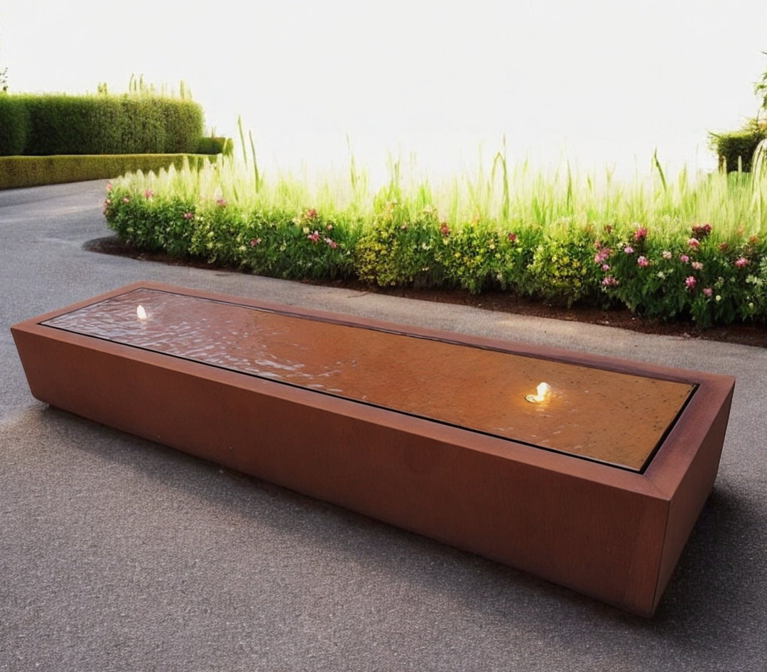 Corten Water Table - Rectangle