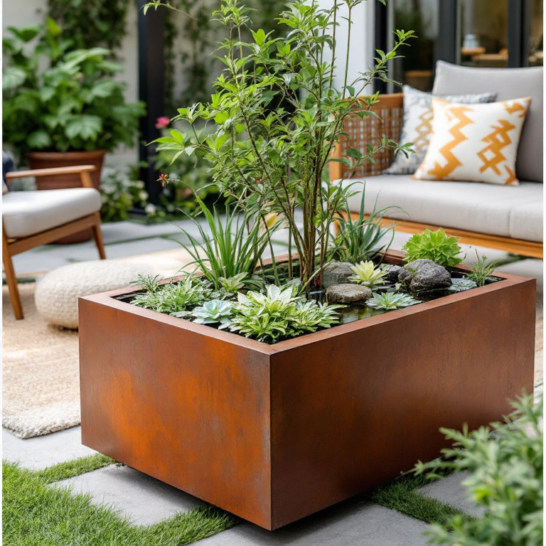 Corten Pond - Rectangle