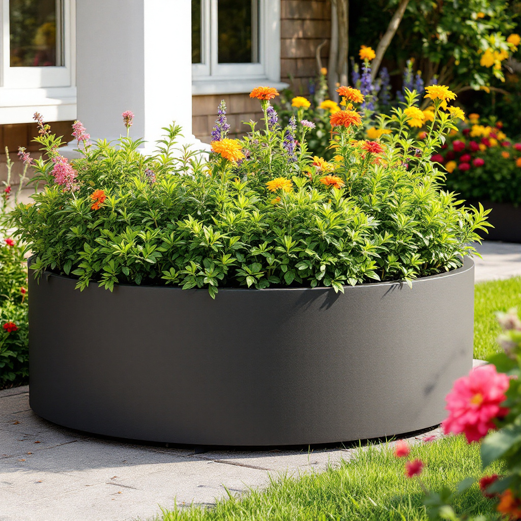 Aluminium Oval Planter