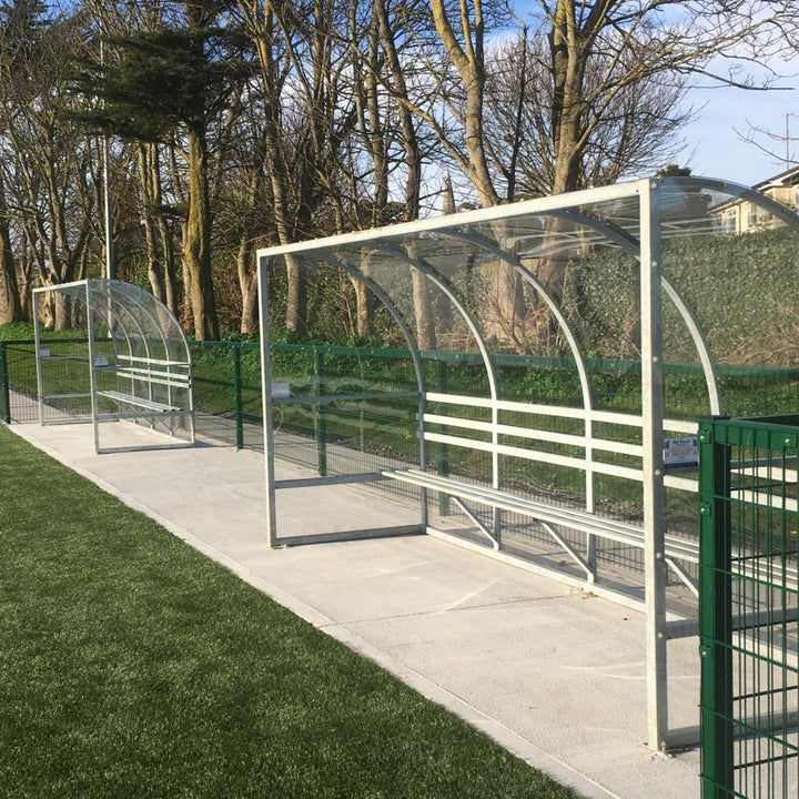 Galvanised Shelter - Seating