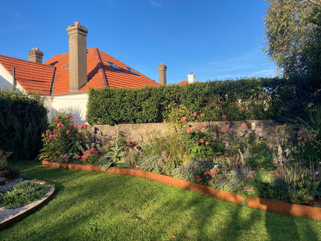 Corten Edging - Bull Top