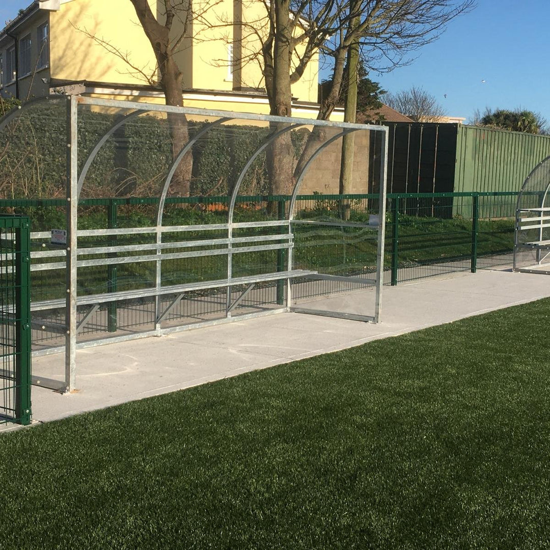 Galvanised Shelter - Seating