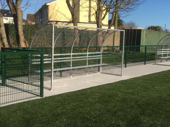 Galvanised Shelter - Seating