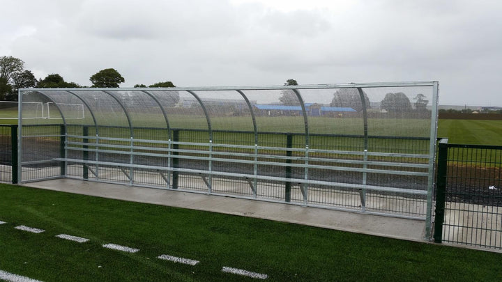 Galvanised Shelter - Seating