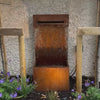 Corten Steel Bamboo Water Feature